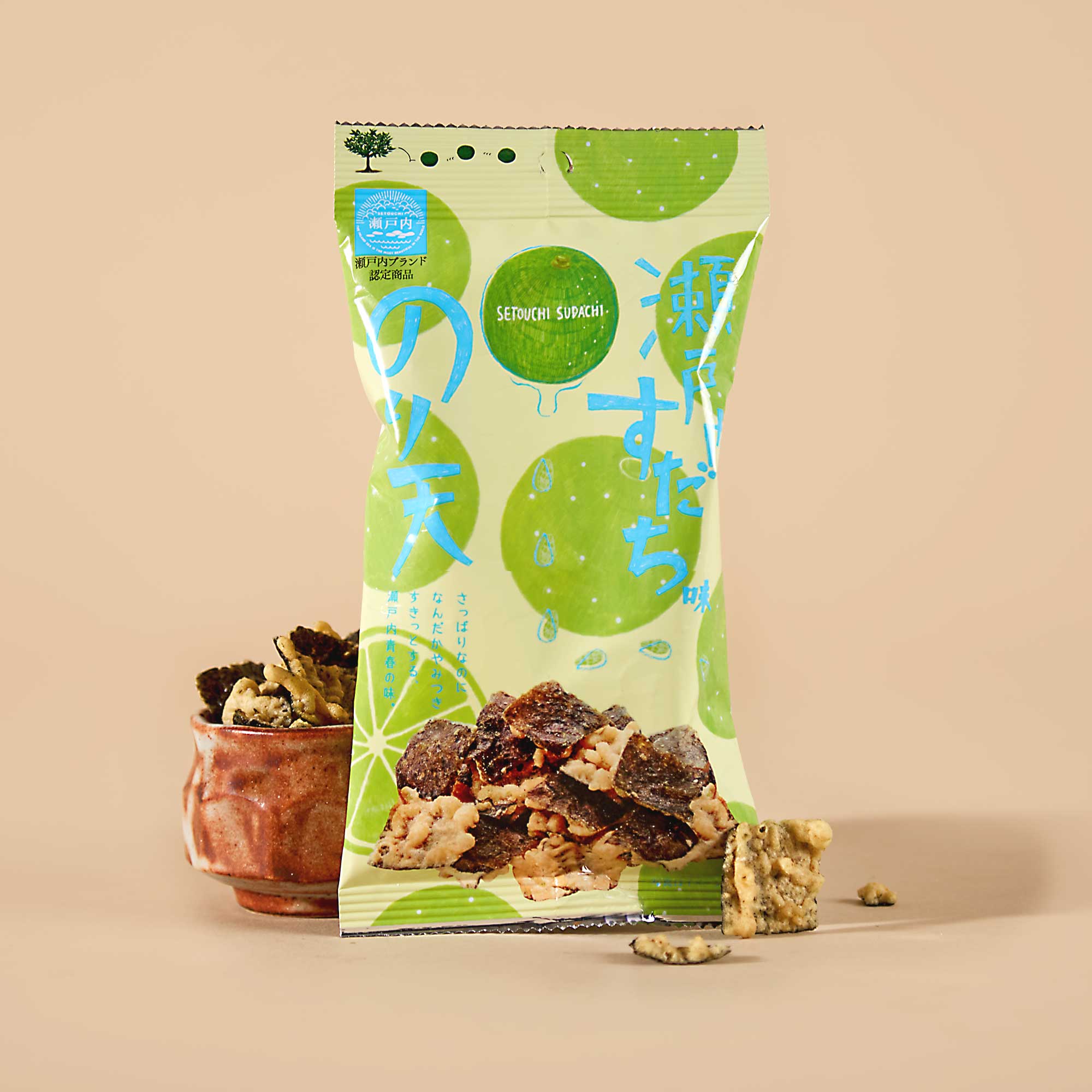 Seaweed Tempura: Setouchi Sudachi Citrus Flavor (1 Bag)