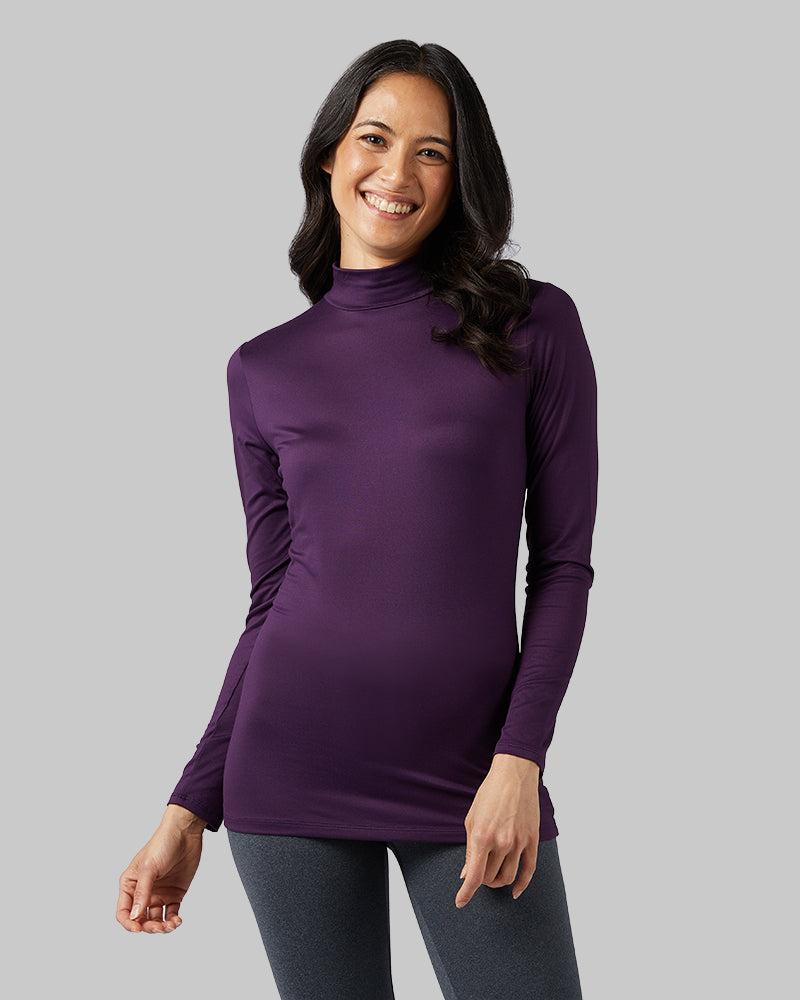 WOMEN'S LIGHTWEIGHT BASELAYER MOCK TOP