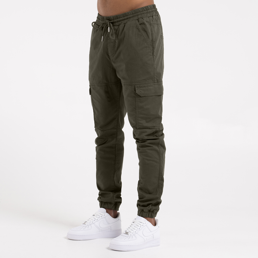 Rivero Cargo Pants - Dark Khaki