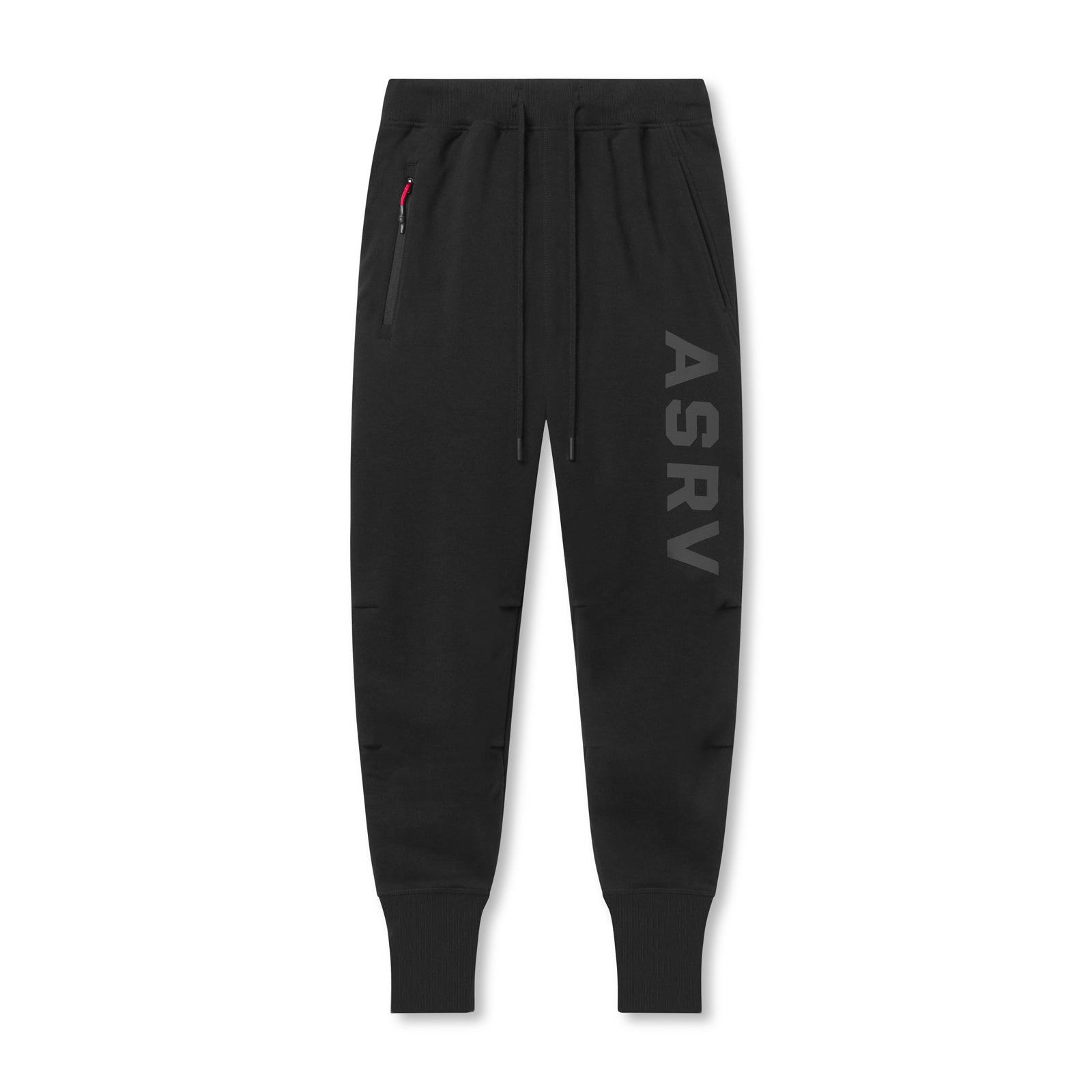 0915. Tech-Terry™ High Rib Jogger - Black "ASRV"