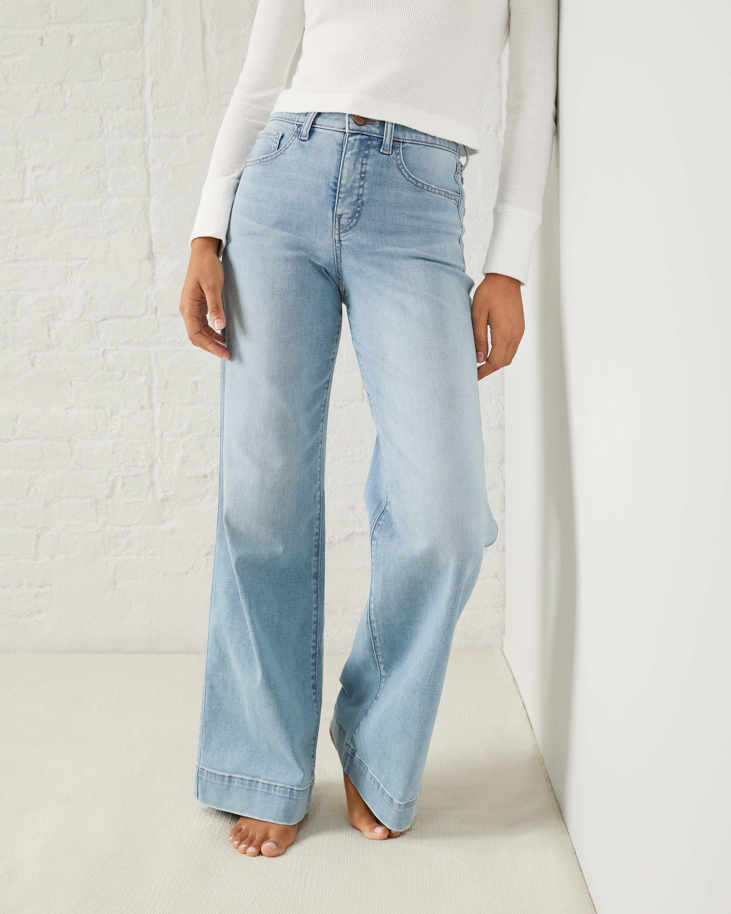 All-Day Wide-Leg Denim