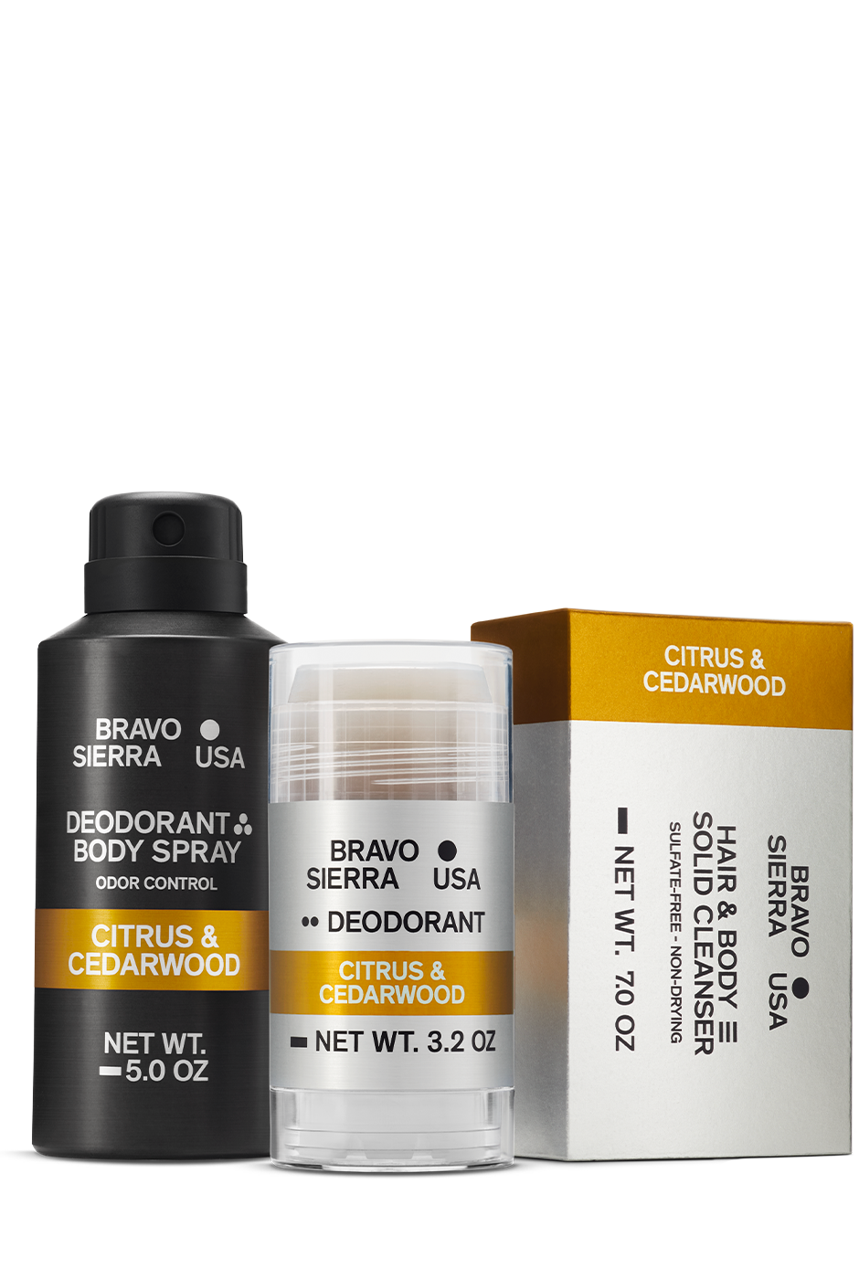 THE CITRUS & CEDARWOOD ROUTINE SET