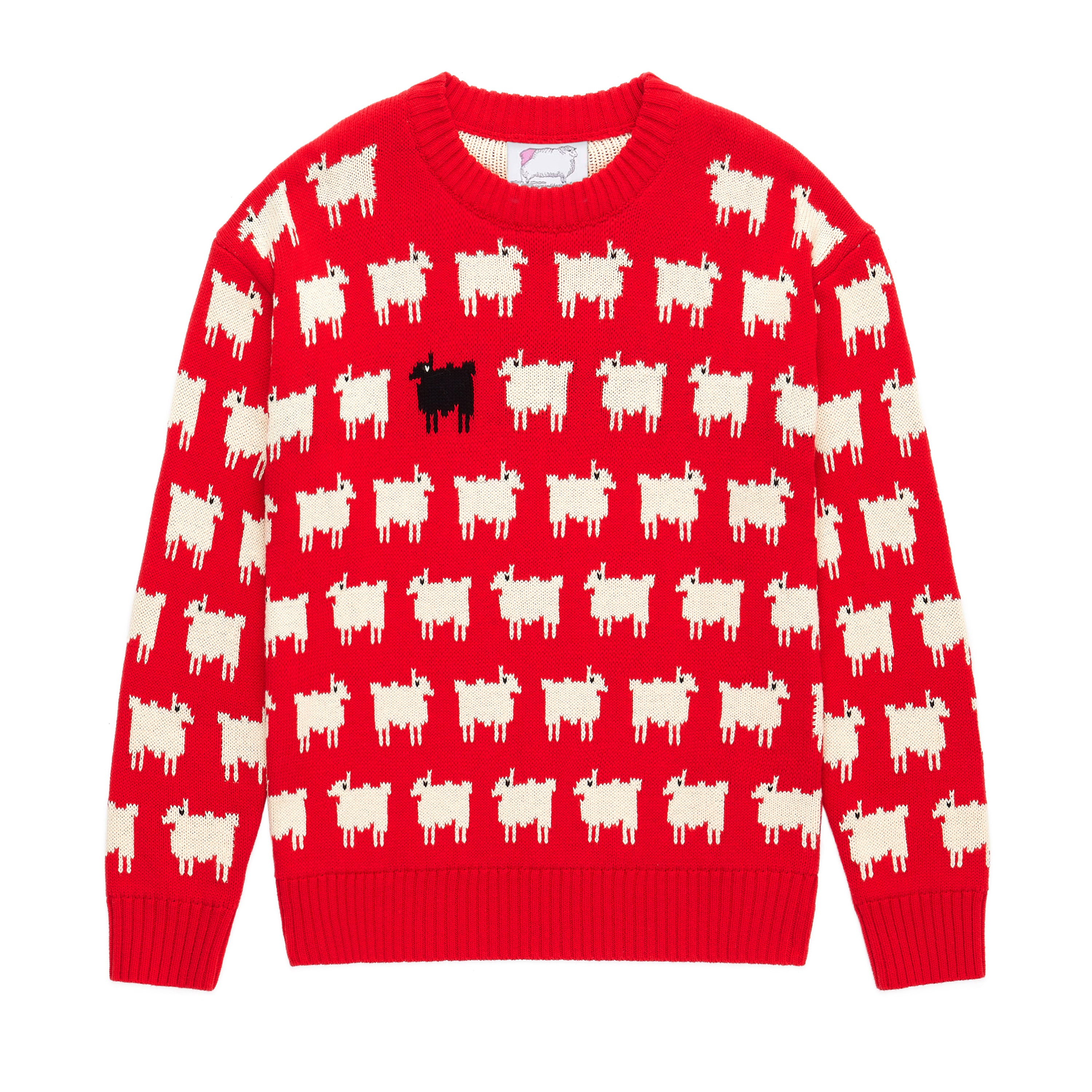 Warm & Wonderful Women's Fitted "Diana Edition" Cotton Sheep Sweater (PREORDER)