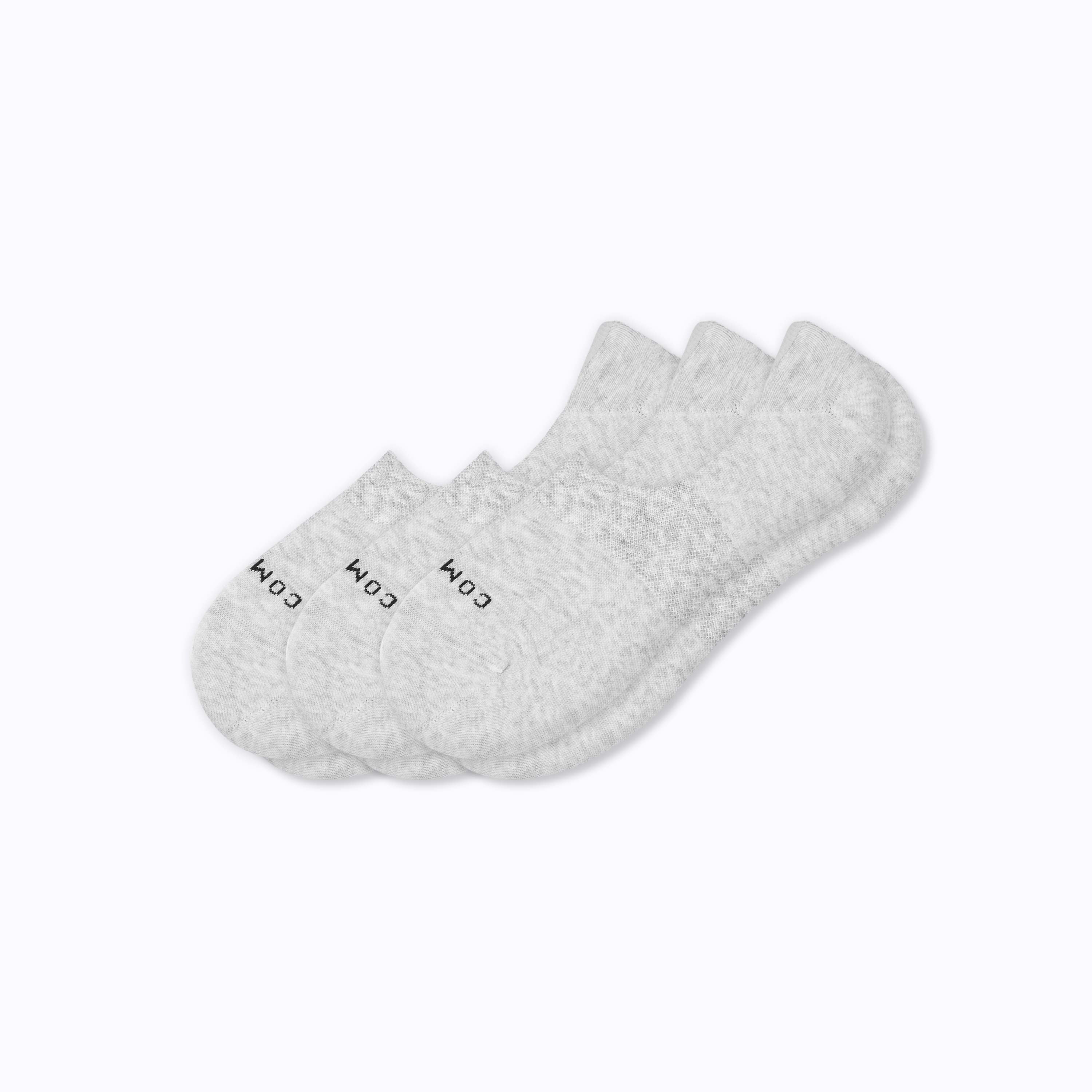 Combed Cotton No Show Socks – 3-Pack