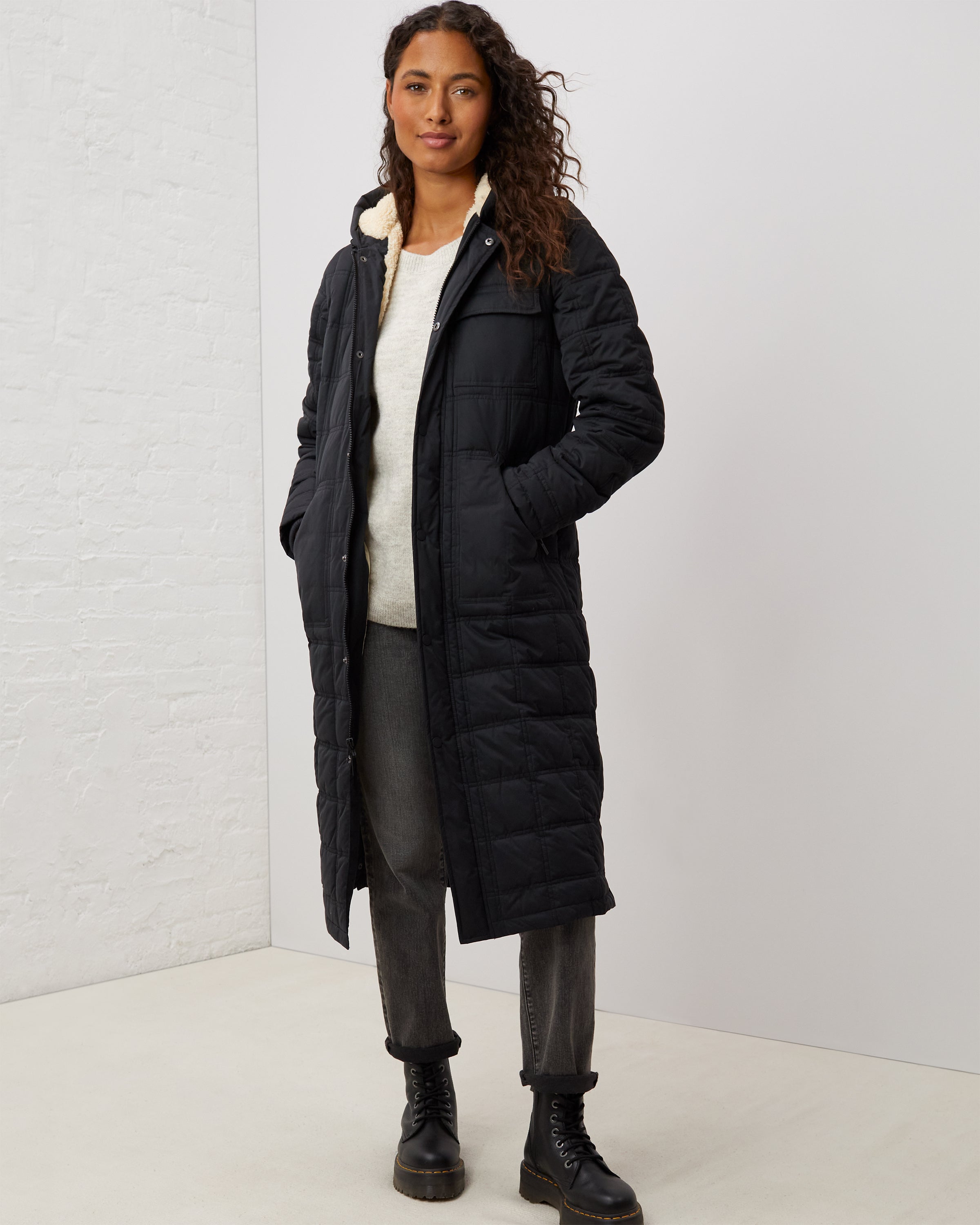 Convertible Sherpa-Lined Parka