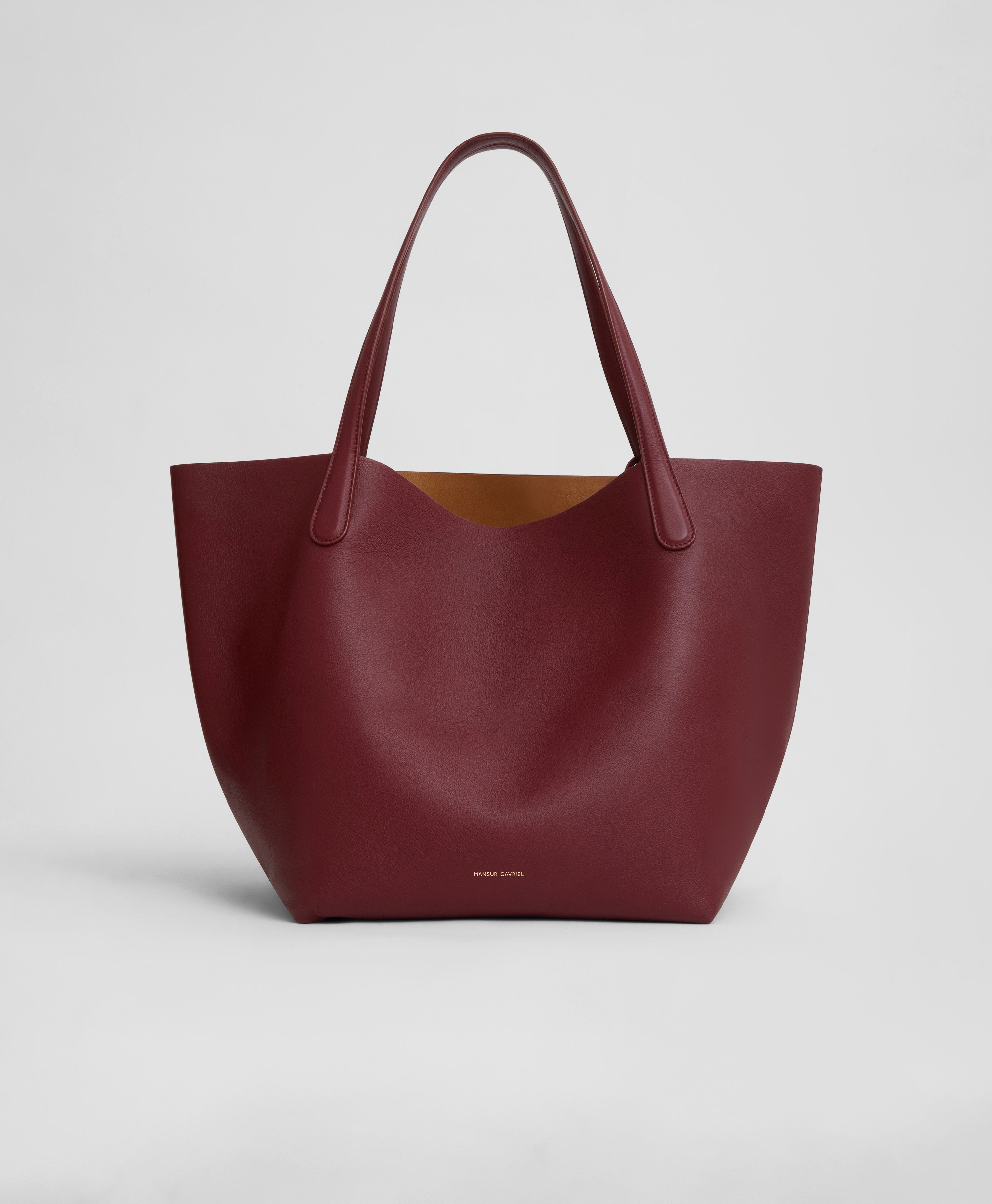 Everyday Soft Tote - Claret/Caramel
