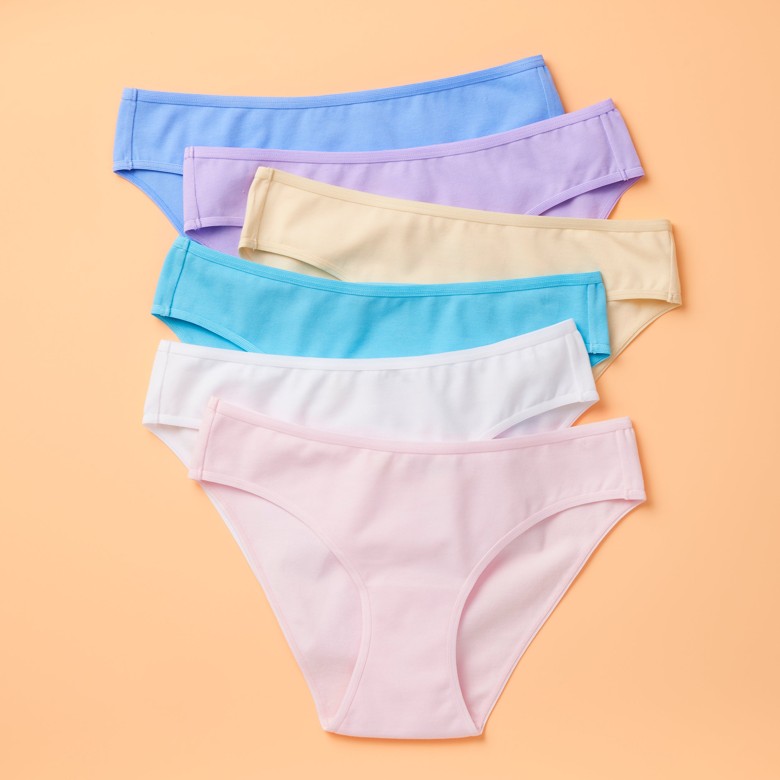 Simple Pima Cotton Underwear Bundle of Six