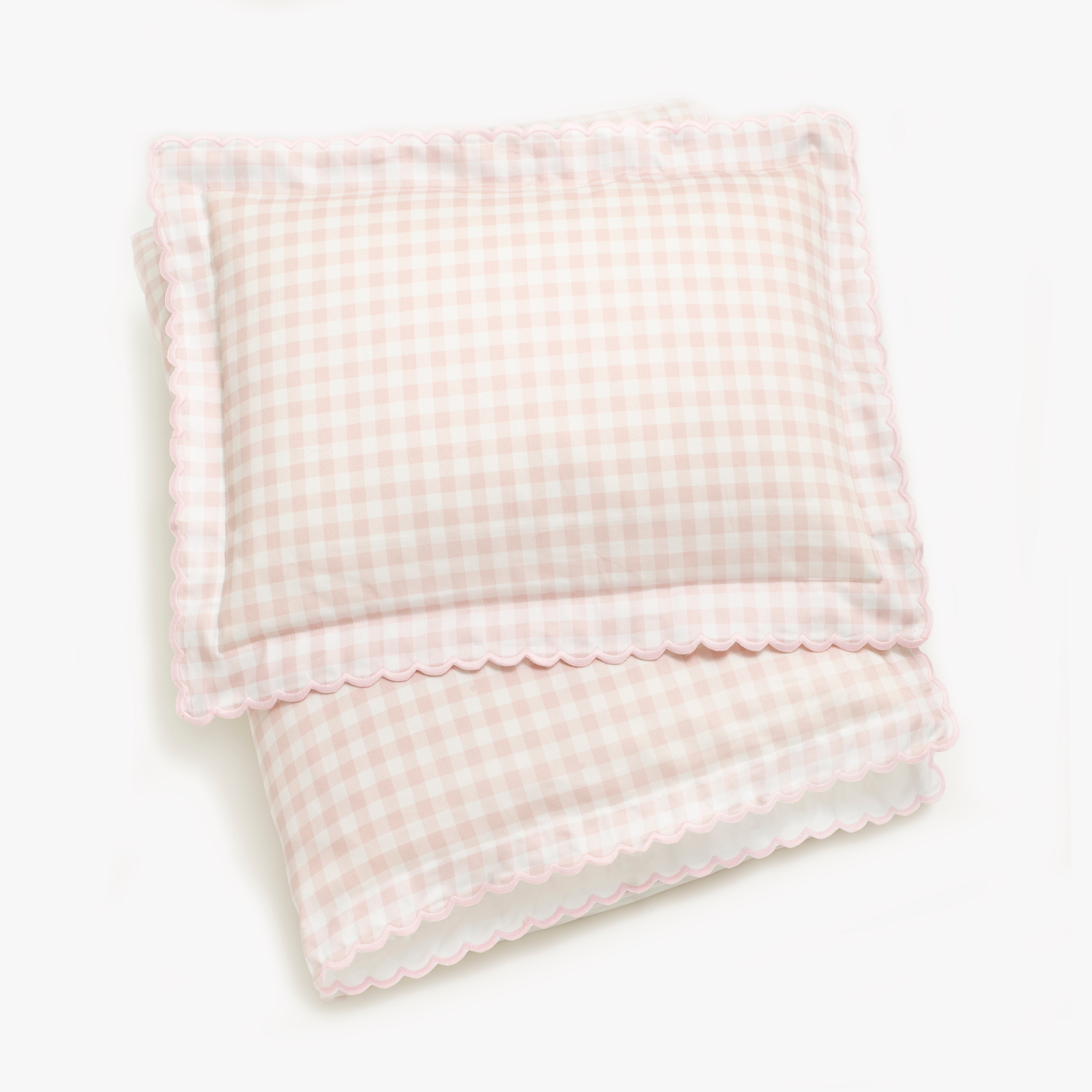 Picnic Gingham Toddler Duvet - Pink