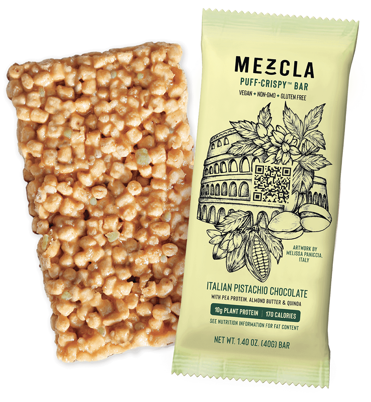 Italian Pistachio Chocolate - 15 Bars