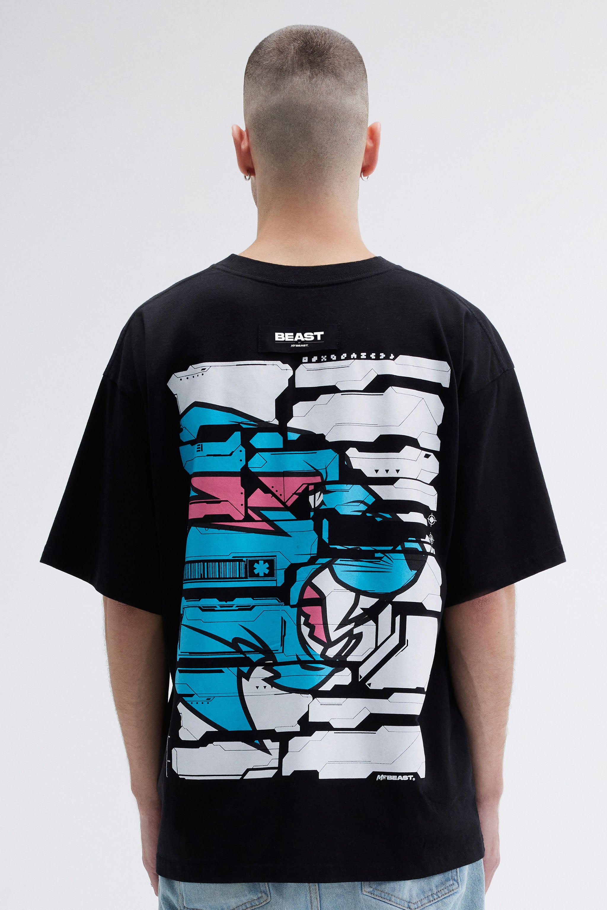 BEAST PARTICLE SS TEE - BLACK