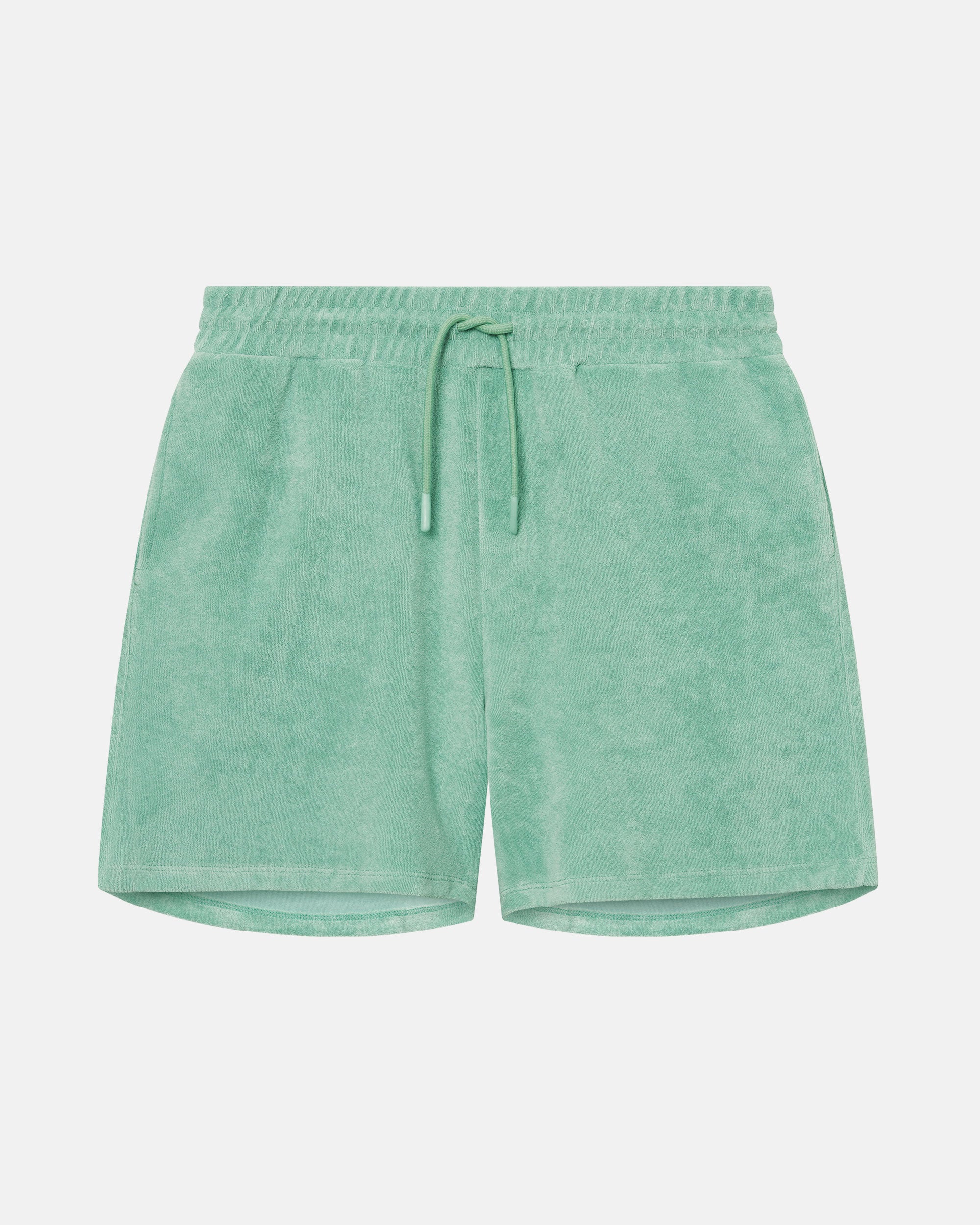 Terry Shorts Grey-Green