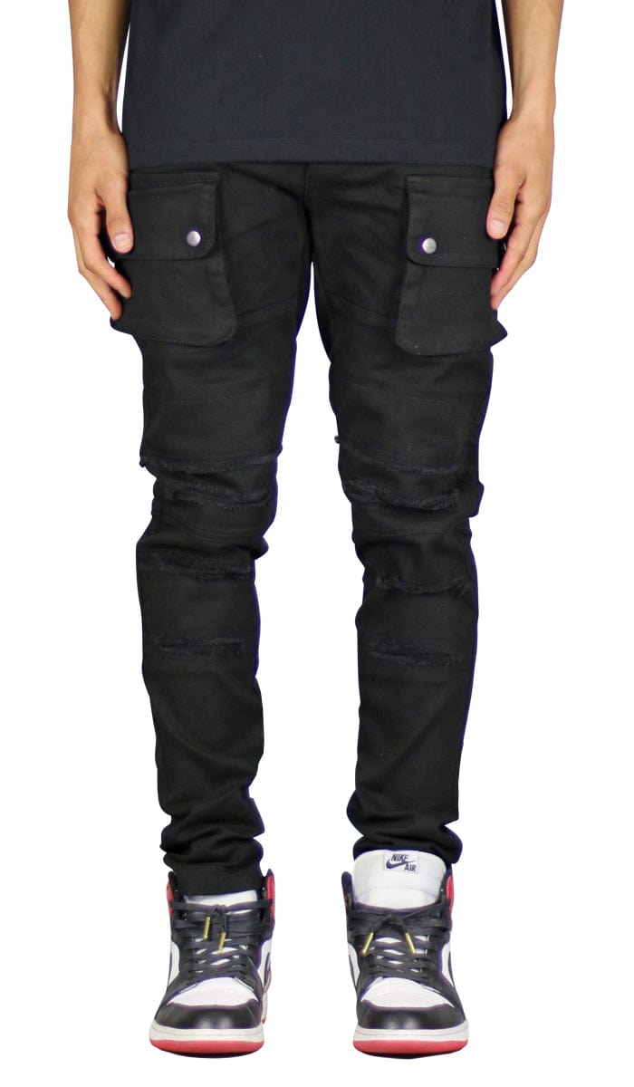 Black Cargo Pant
