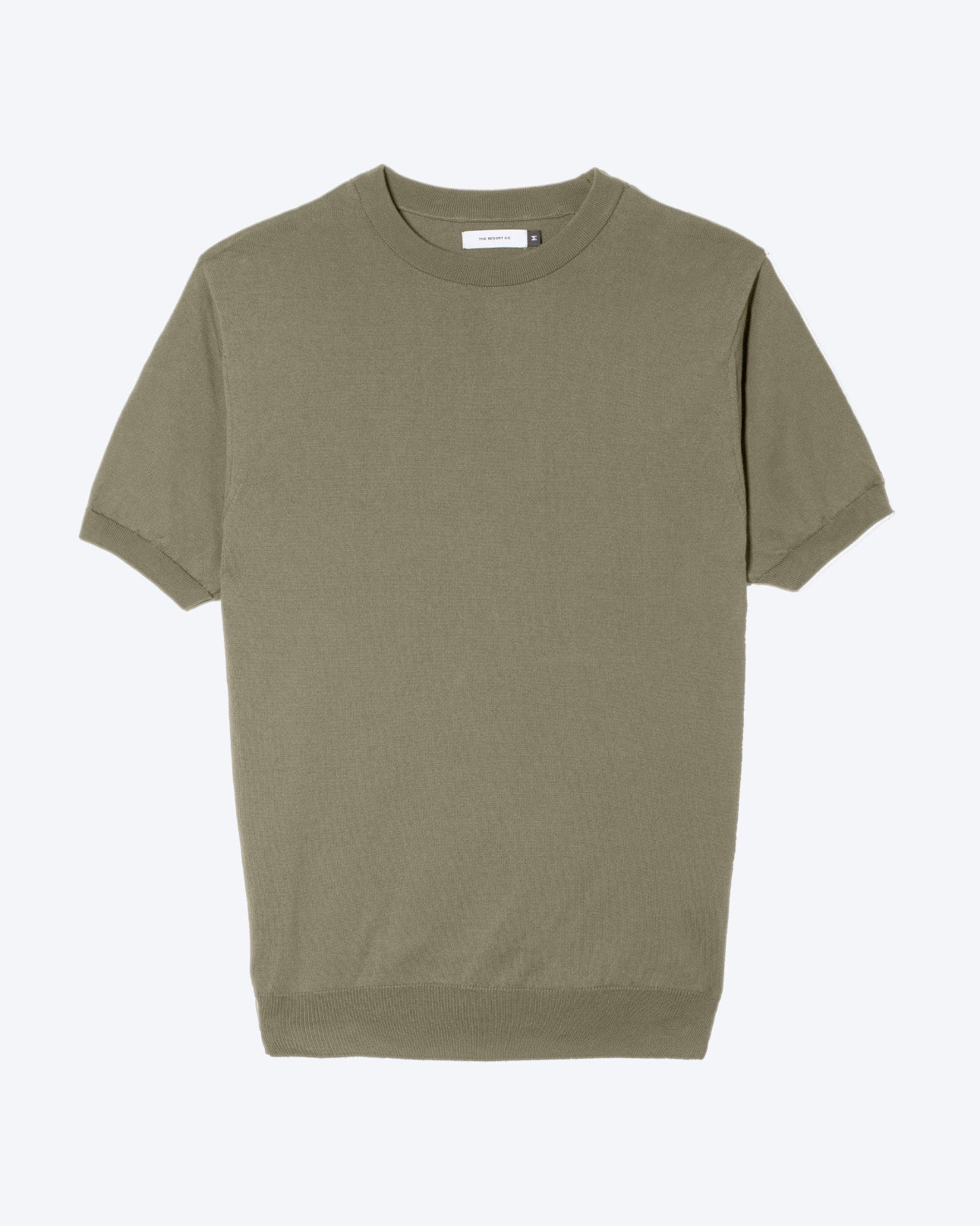 Knitted Tee Khaki
