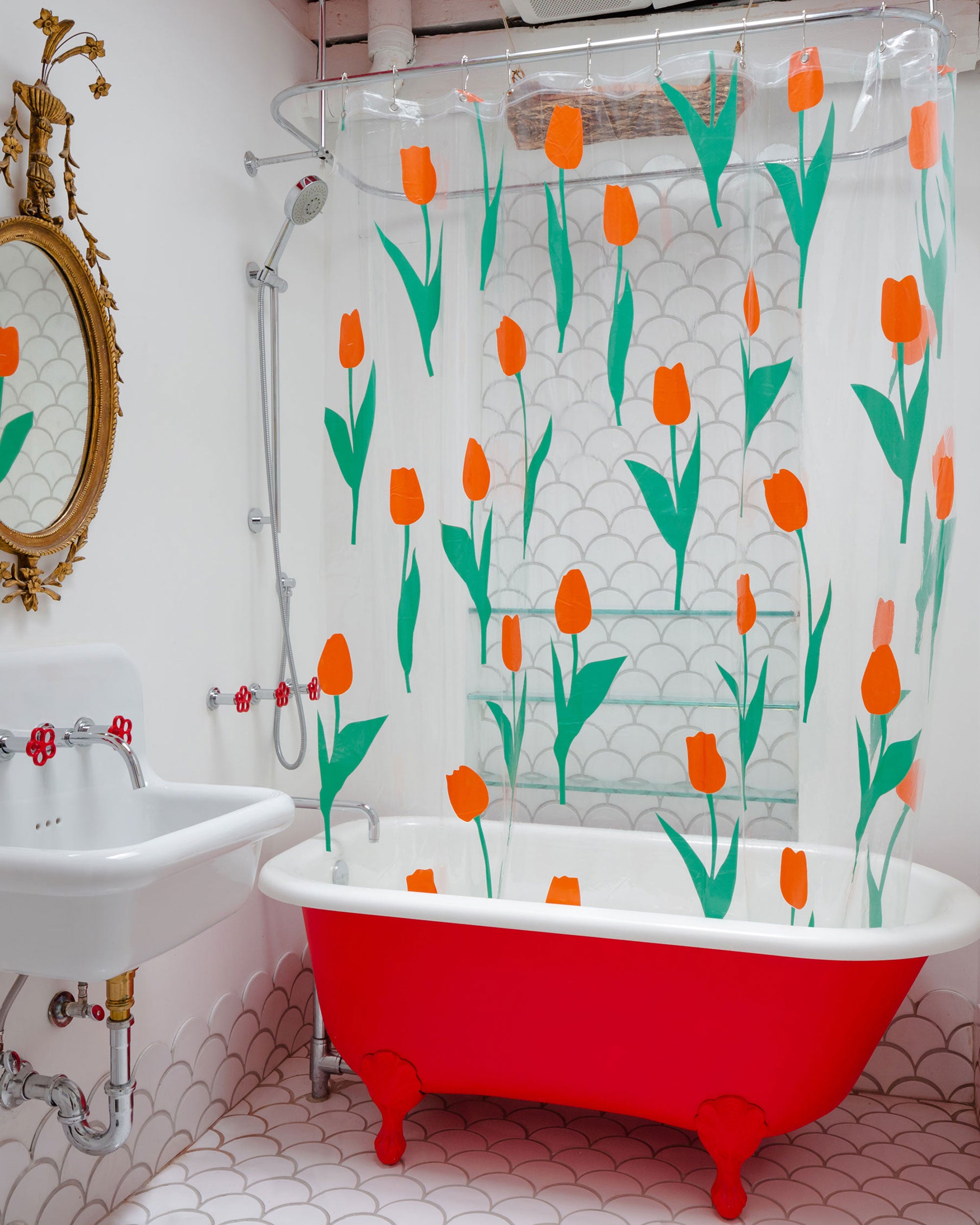 Tulip Shower Curtain