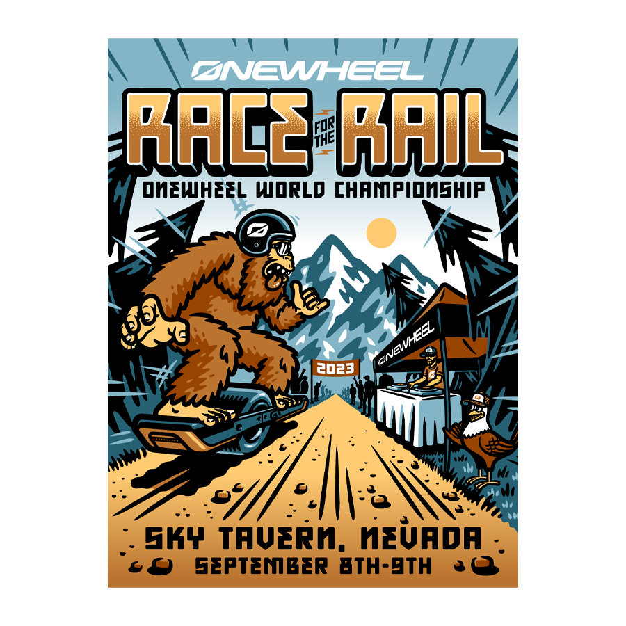 Race for the Rail Poster