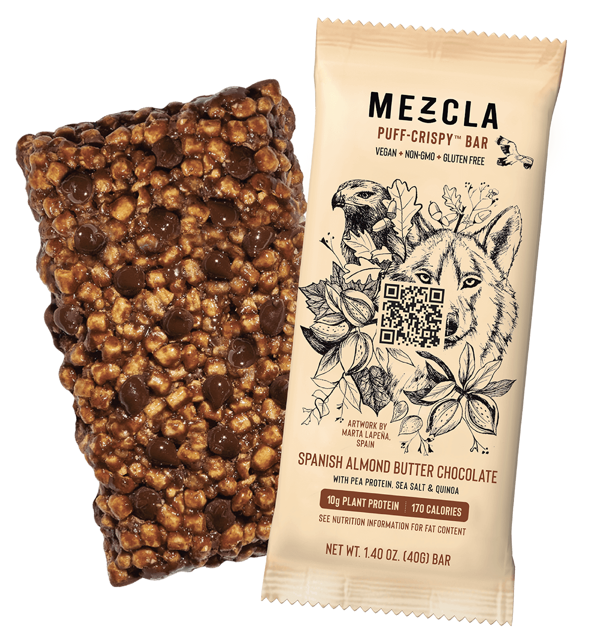 Spanish Almond Butter Chocolate - 15 Bars