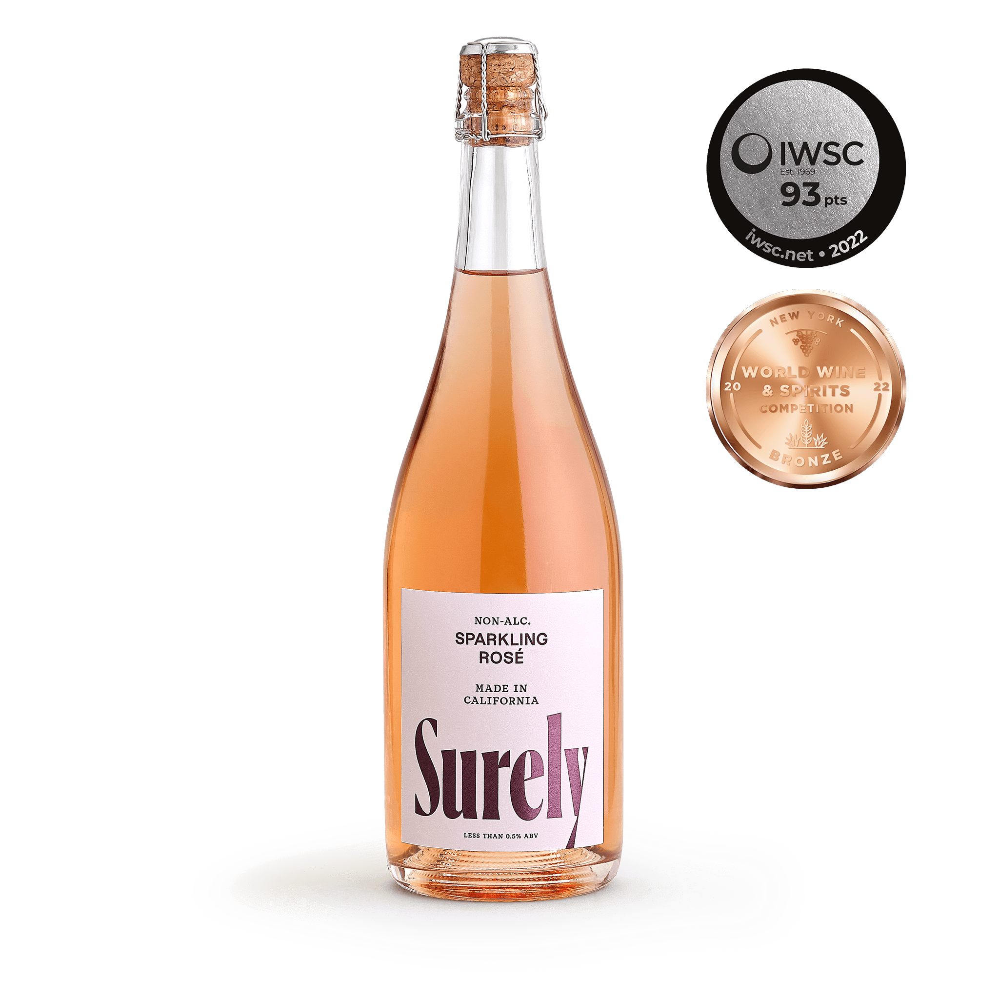 Non-Alcoholic Sparkling Rosé
