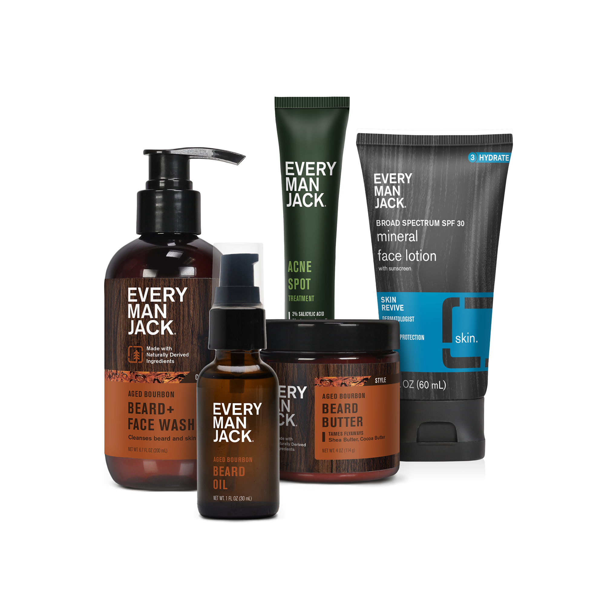 Beard + Face Starter Bundle