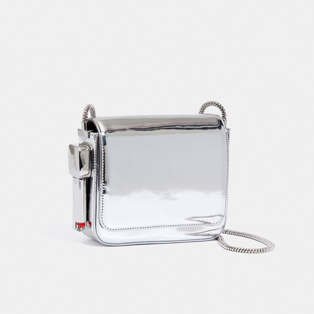 Burn Bag in Silver Mirror