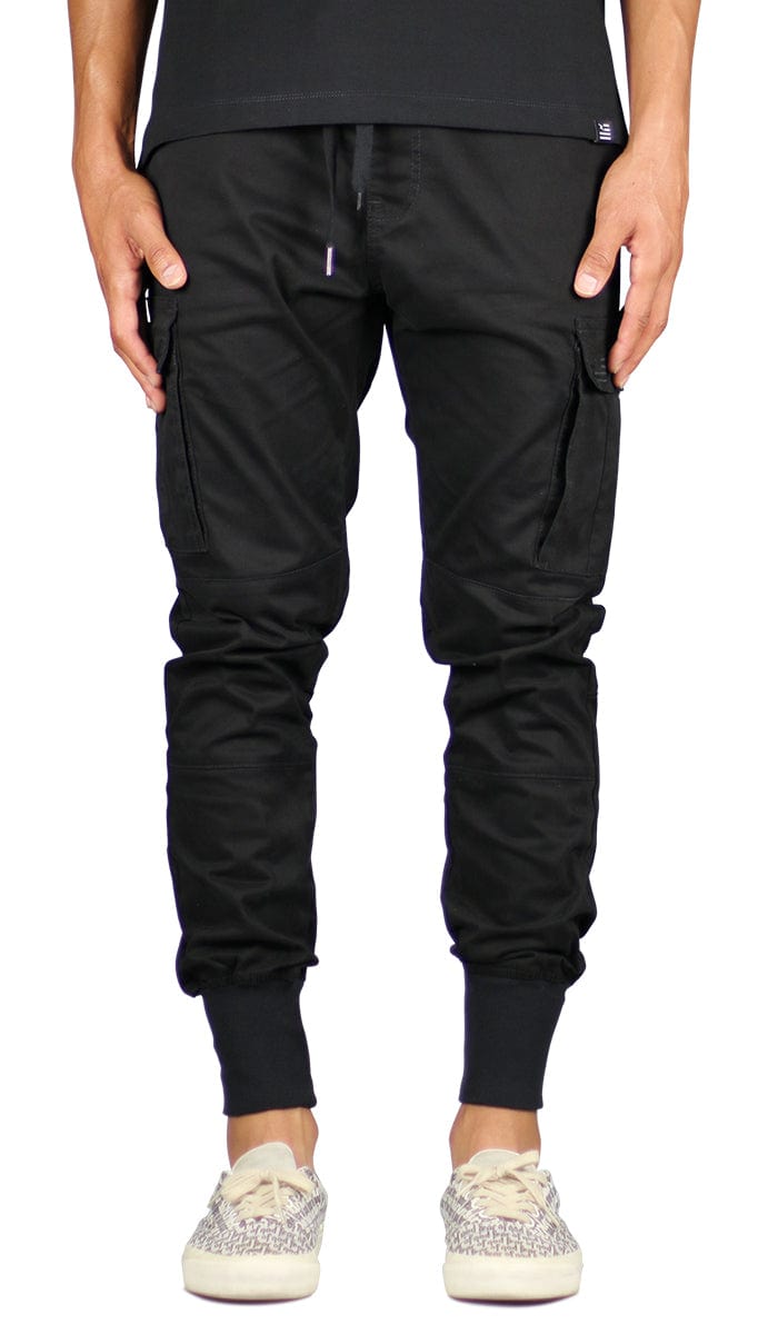 Black Cargo Jogger