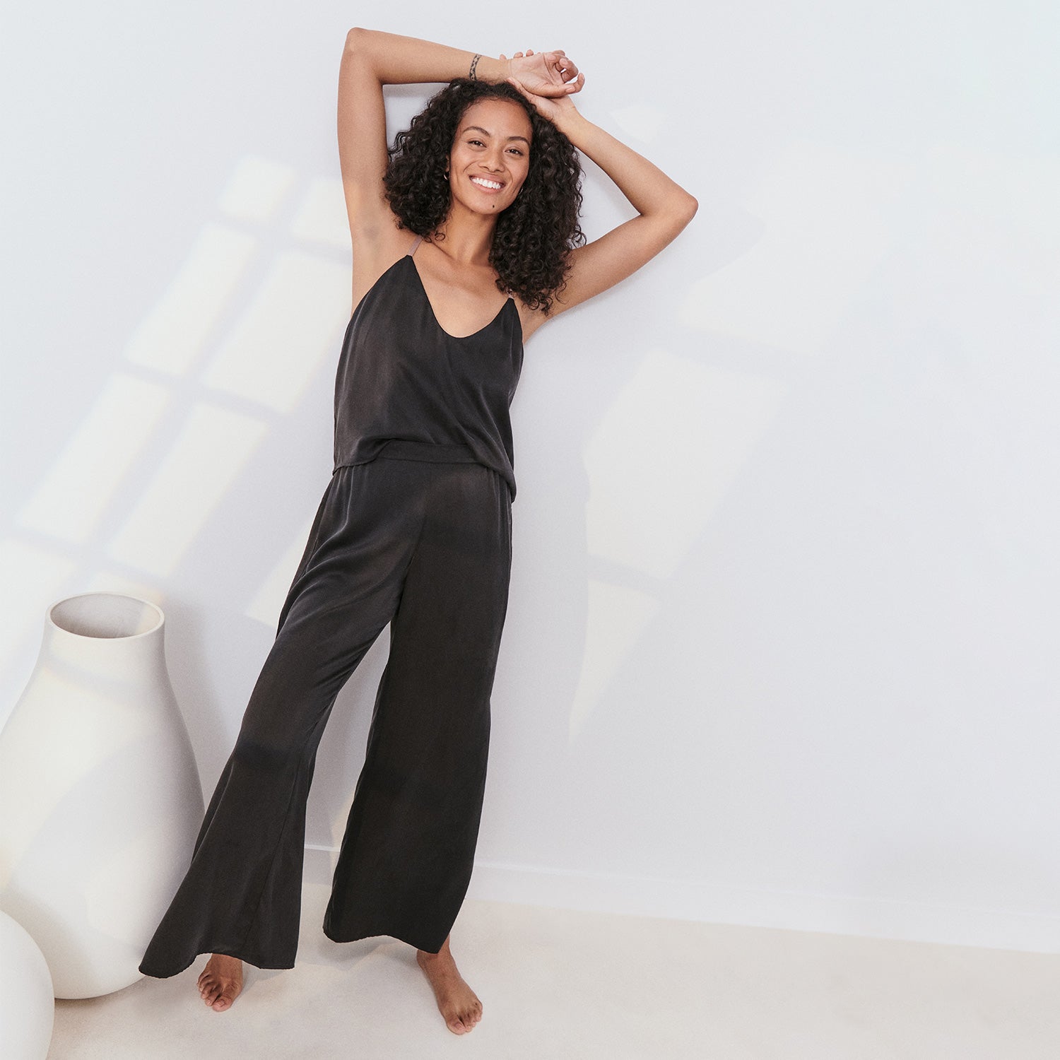Washable Silk Cami Pant Set