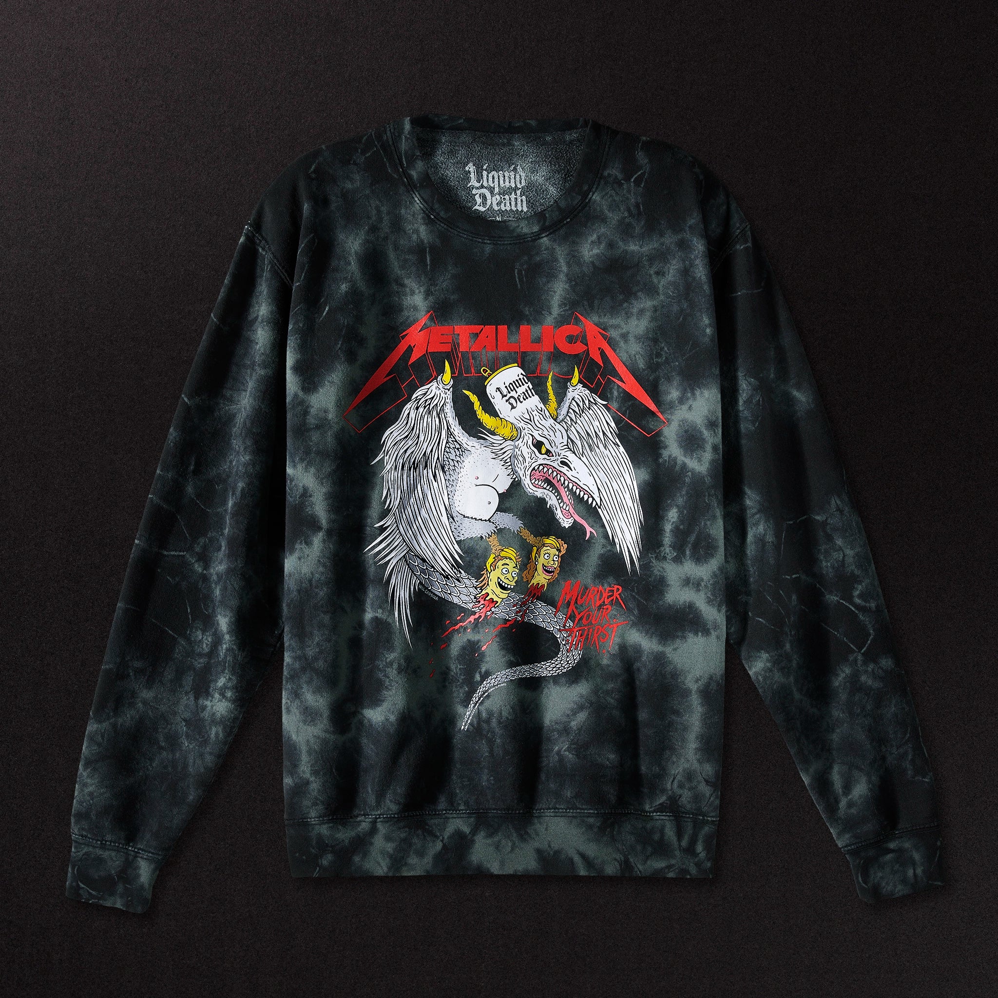 Liquid Death x Metallica Tour Sweatshirt