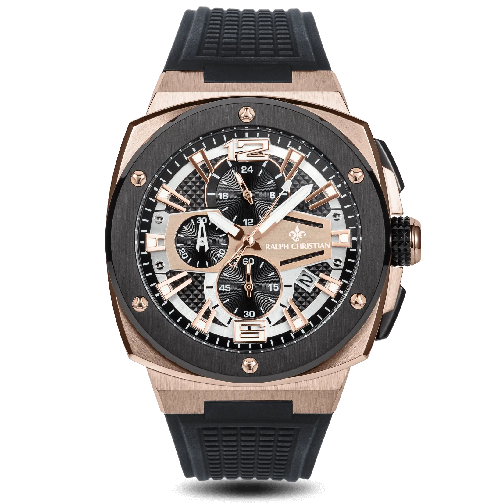 The Entourage Chrono - Rose Gold & Black
