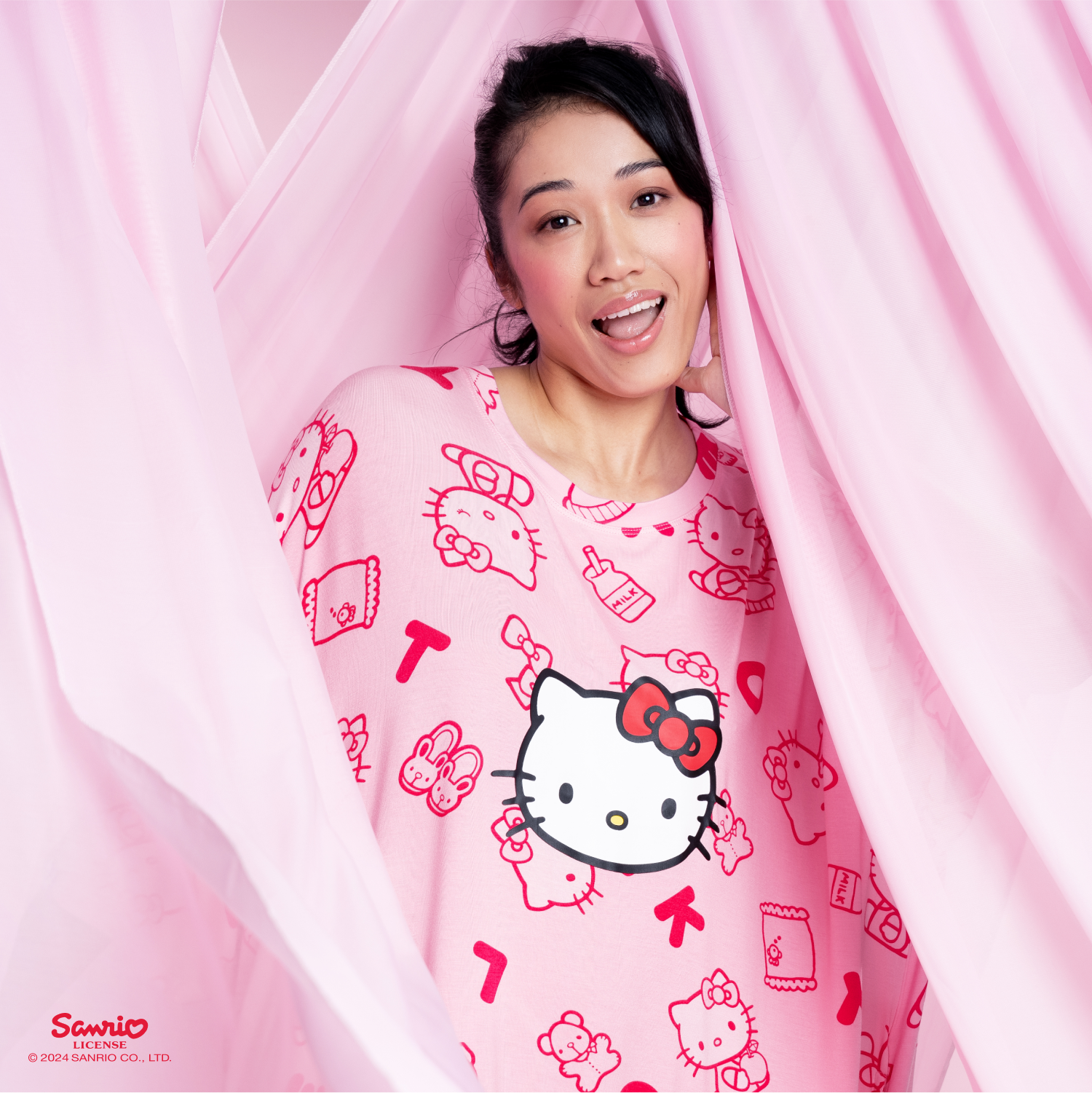Hello Kitty Oodie Sleep Tee