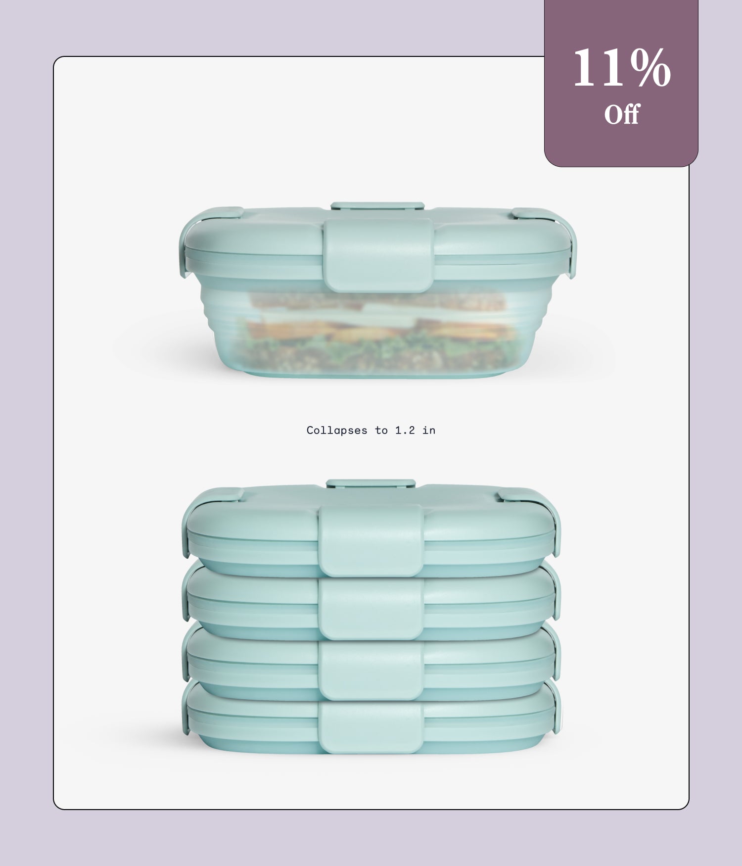 Box, 5-pack Translucent